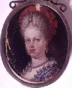 Miguel Ximenez, Portrait of Maria Luisa of Savoy